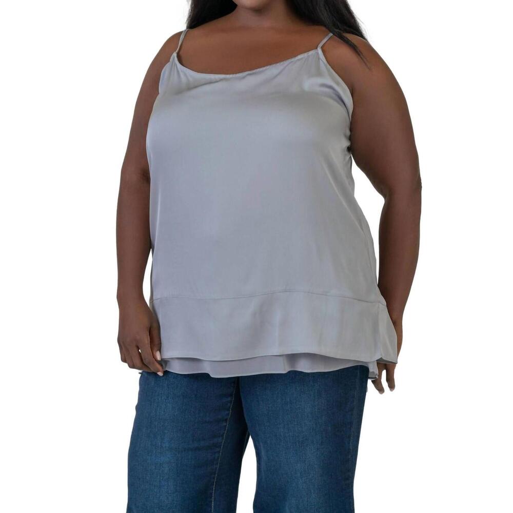 NEW NOUVELLE / SILK95FIVE zanzi cami in silver